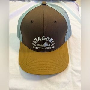 Patagonia roger that Brown and Light Blue Cap